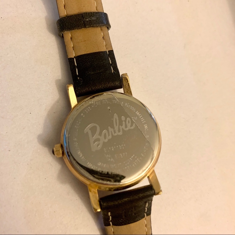 Vintage Barbie Watch - genuine leather band - Picture 3 of 8